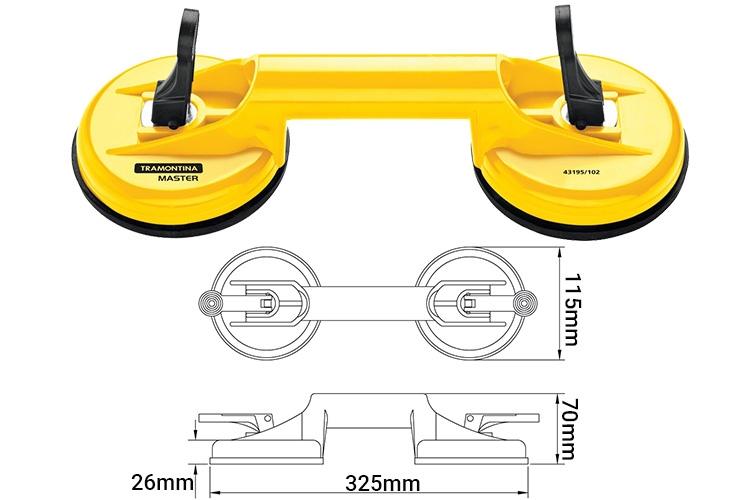 Tramontina 100kg handheld snorkel 43195102