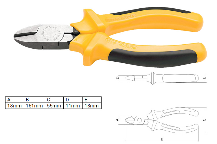 Kìm cắt 6 inch Tramontina 41006116