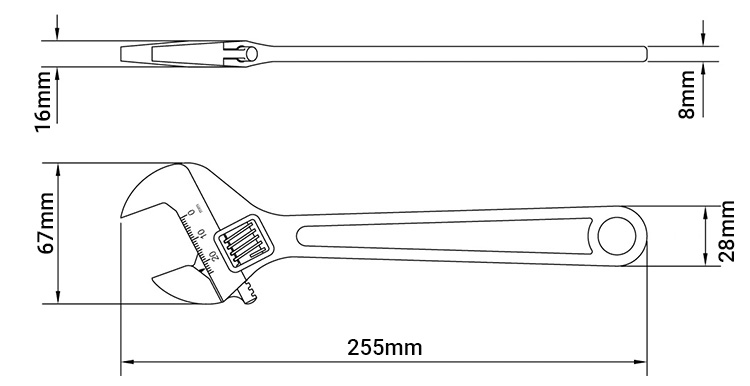 mỏ lết Tramontina 44022110