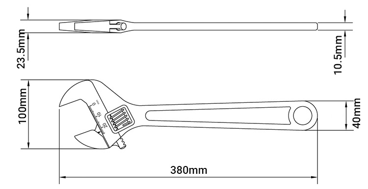 15 inch wrench Tramontina 44022115