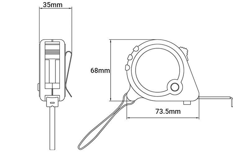 Kích thước thước dây 5mx19mm Tramontina 43156305