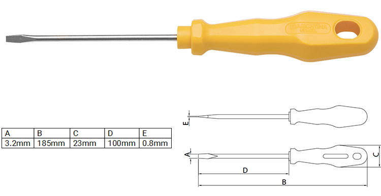 Tua vít dẹp 3x100mm