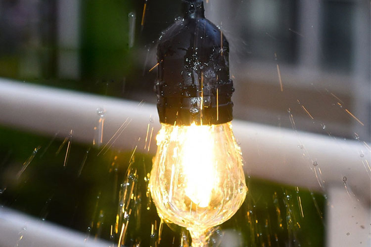 Dây đèn LED thả ngoài trời dài 10m Sundeed HB-2×0.5-10m-10-P