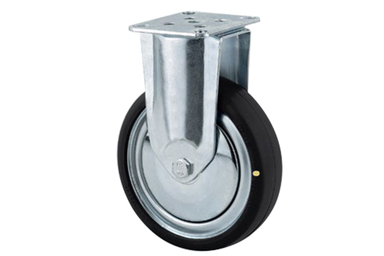 Tente 2478DYK100P50 medium load anti-static rubber wheel with fixed shaft