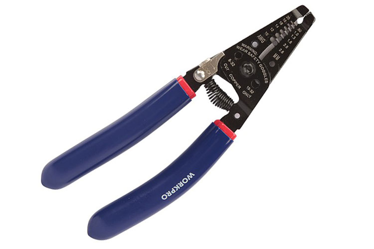 Kìm cắt và tuốt dây 178mm Workpro W091019