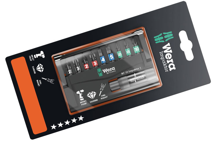 Bộ đầu vít 10 chi tiết 05073980001