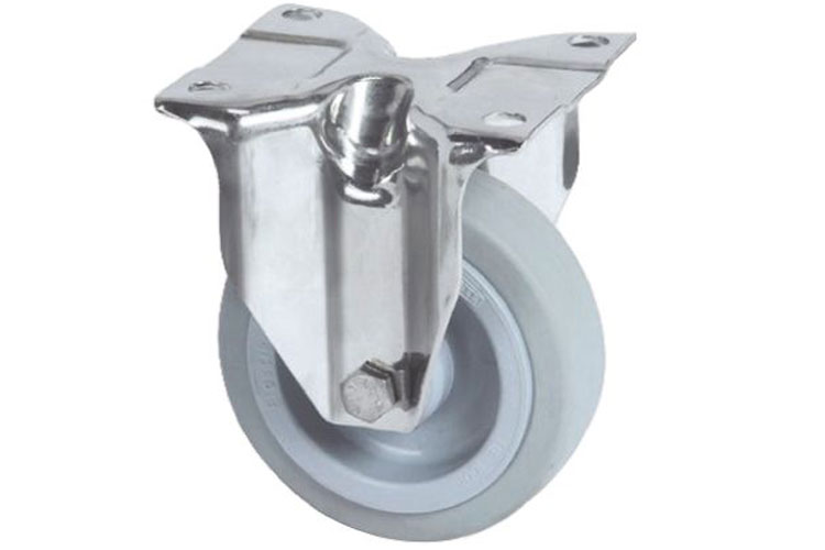 Bánh xe cao su dòng 8470 tải trọng nặng trục cố định Tente 8478UFD125P62