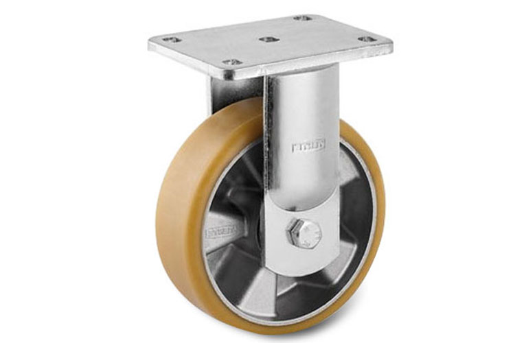 Bánh xe cao su dòng 9680 tải trọng nặng trục cố định Tente 9688ITP160x50P63