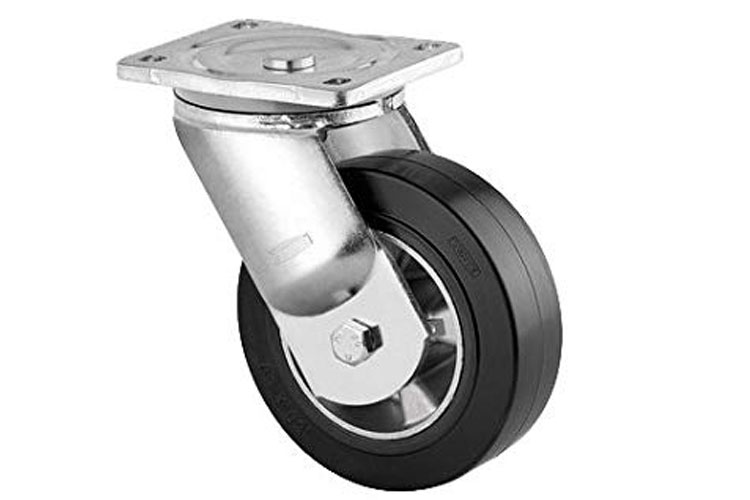 Bánh xe cao su dòng 9680 tải trọng nặng trục xoay Tente 9680IEP125x50P63
