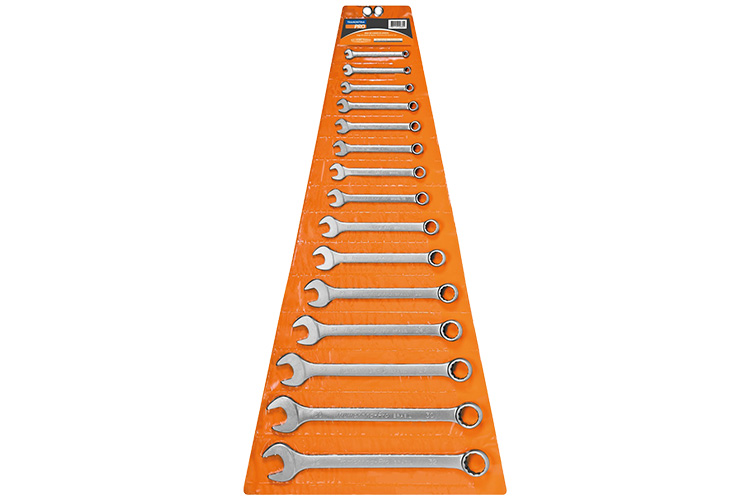 Tramontina 15-piece ring wrench set 44650215
