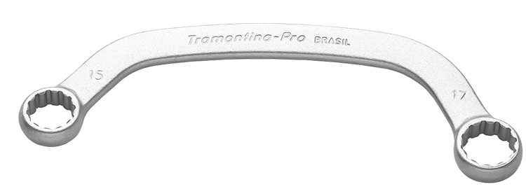 Cờ lê bán nguyệt 2 đầu vòng 15x17mm Tramontina 44675103