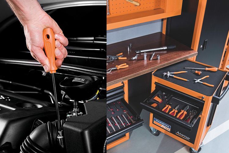 Tua vít dẹp Tramontina