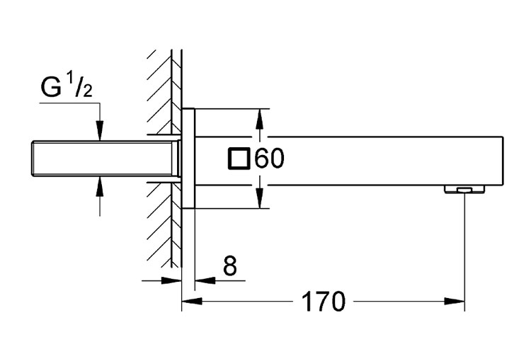 Vòi xả GROHE 13303000