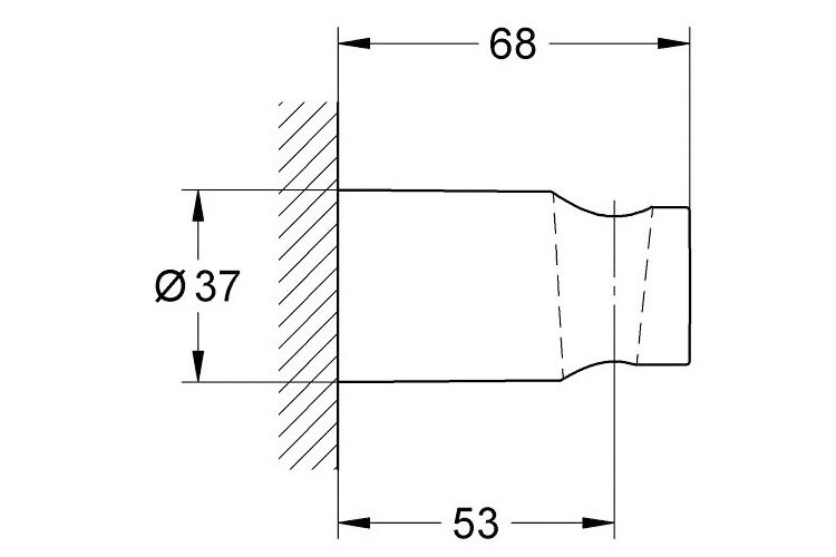 Gát tay sen GROHE 27594000