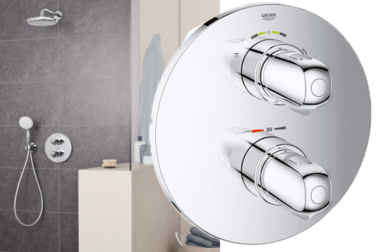 Mặt nạ bộ trộn ổn nhiệt GRT 1000 GROHE 19985000