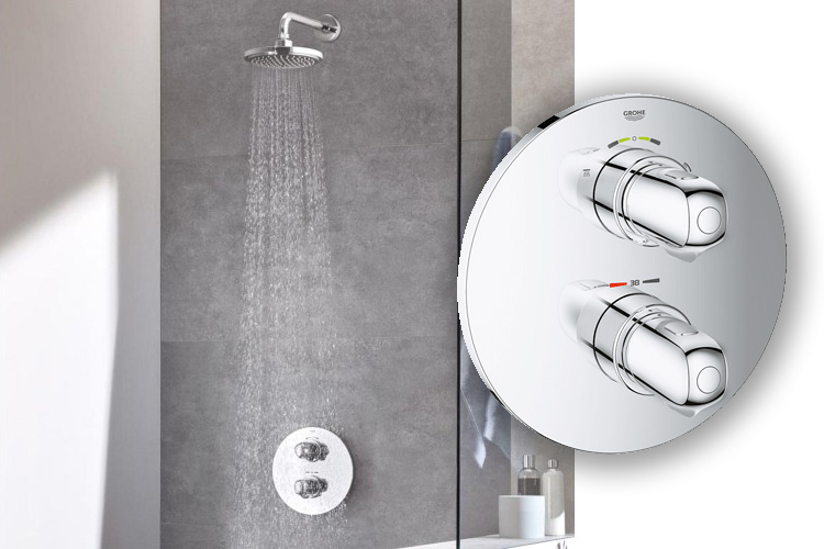 Mặt nạ cho bộ trộn âm tường GRT 1000 GROHE 19986000