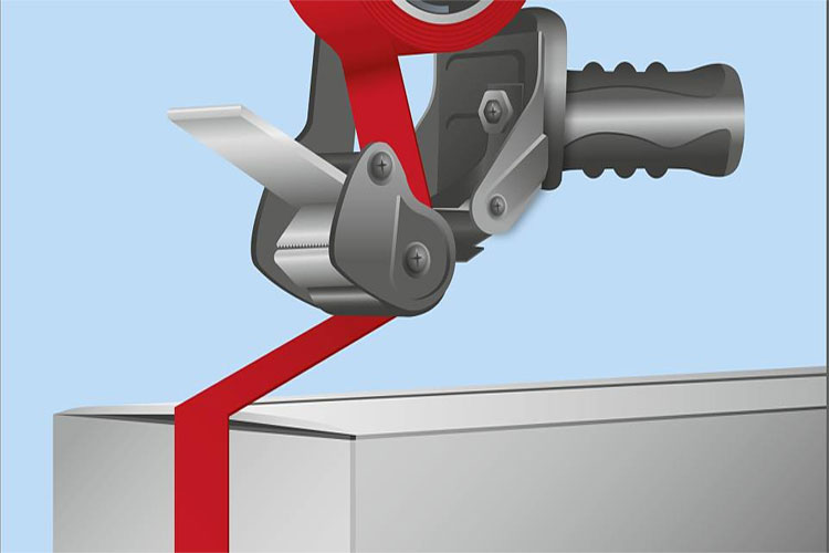 Băng keo nhựa xám 25mmx2mx0.50mmx100R