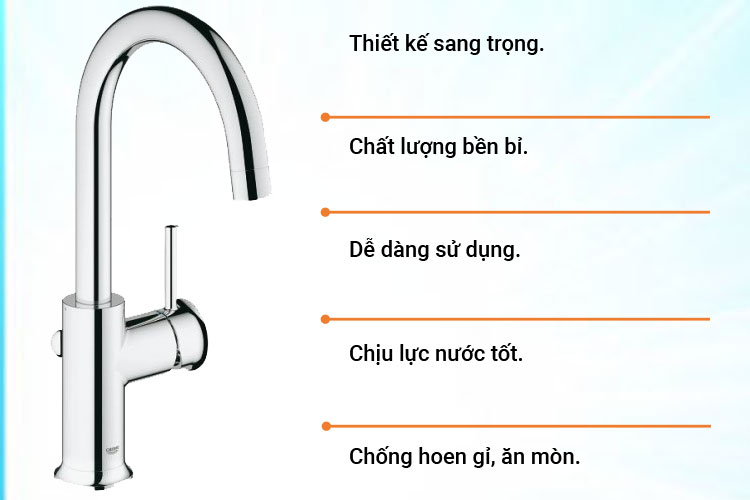 Vòi chậu nóng lạnh GROHE 23095000