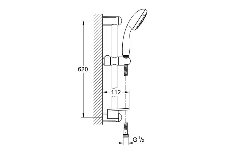Bộ tay sen GROHE 27927000