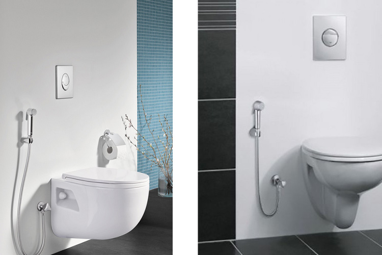 Bộ tay xịt và van khóa NewTemp GROHE 26357000