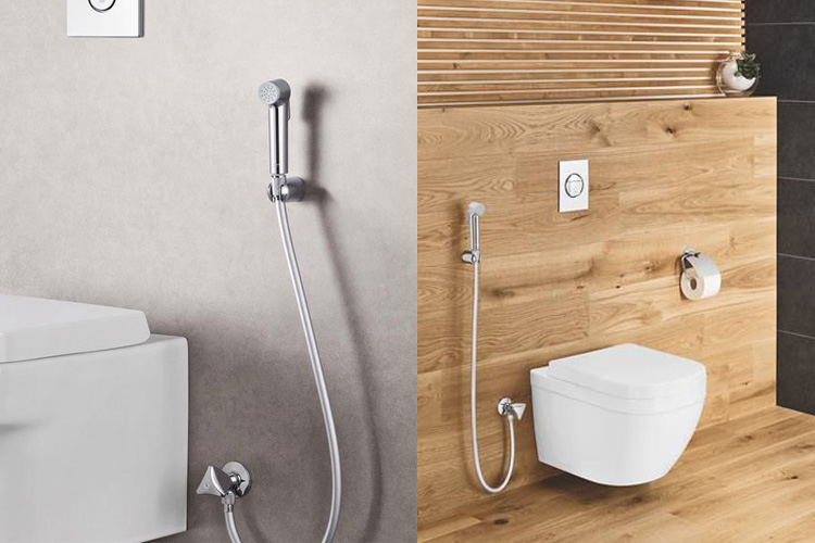 Bộ vòi xịt lạnh+gác+dây+van NTempesta F GROHE 27514001