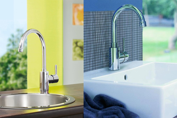 Bộ vòi trộn nóng lạnh Concetto L-Size GROHE 32629001