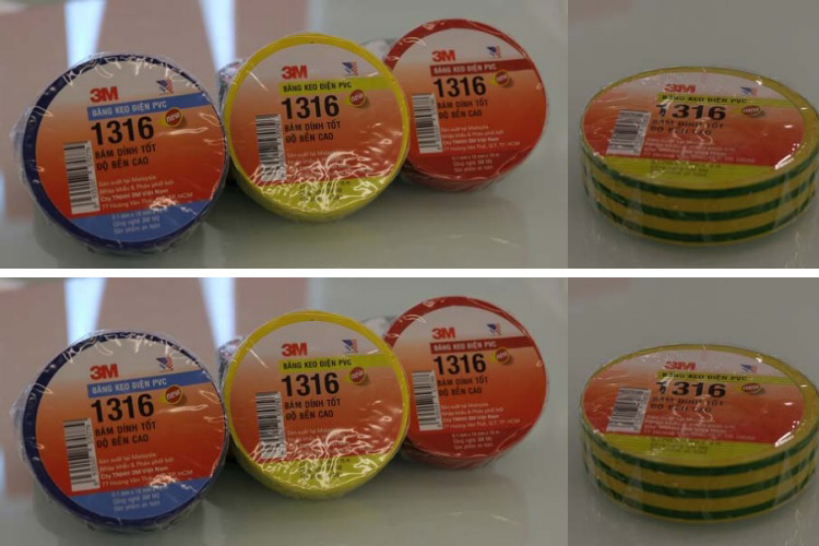 Băng keo điện 18mm x 16m 3M 1316
