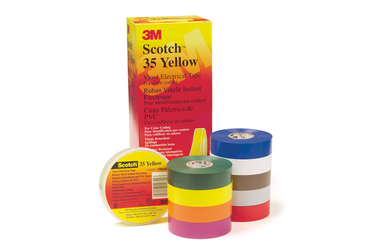 Băng keo điện 7 màu 19mm x 20m 3M BK35
