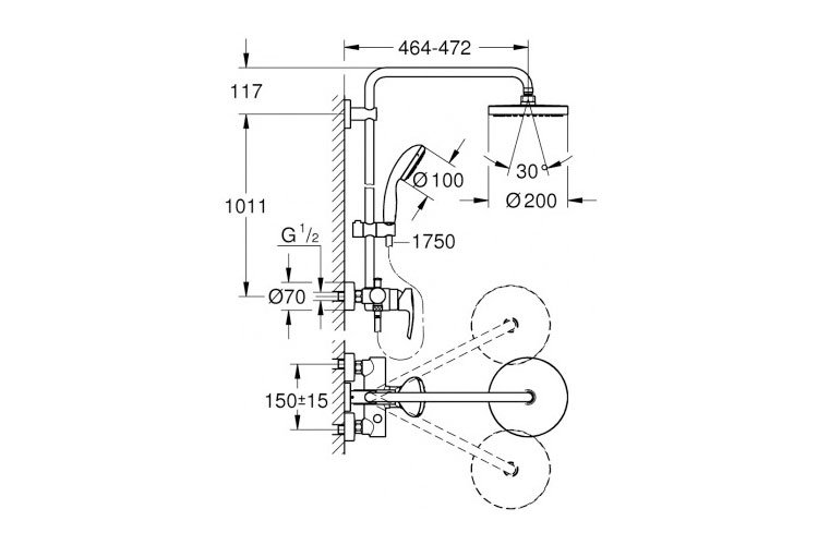 Sen cây GROHE 26244000