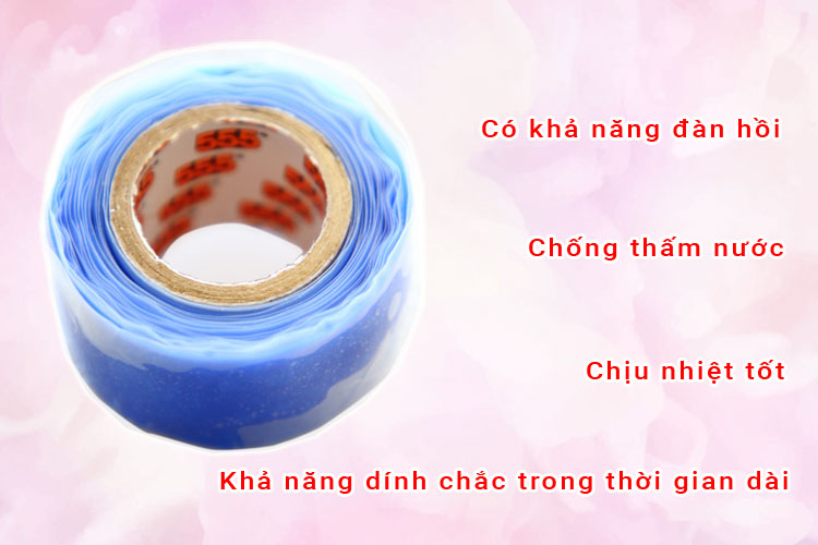 Băng keo nhựa xanh nước biển 25mmx2mx0.50mmx100R