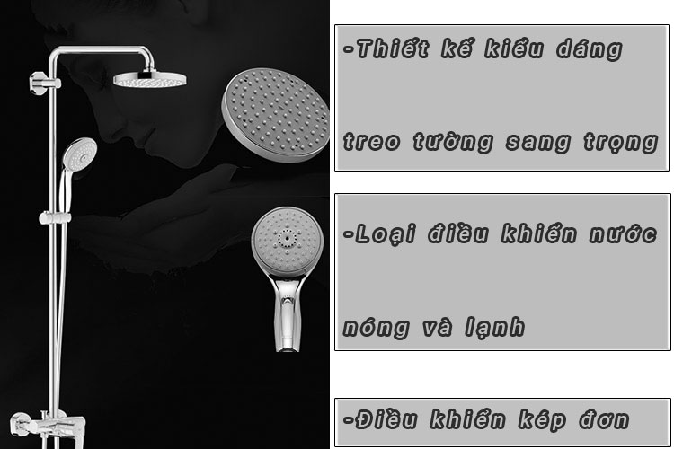 Bộ sen tắm NTPCosmo GROHE 26305001