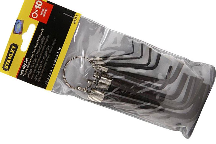 Stanley 69-213 10-piece hexagon set