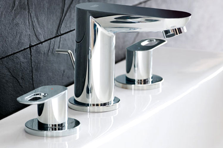 Bộ vòi chậu nóng lạnh 3 lỗ BauLoop S-size GROHE 20196000