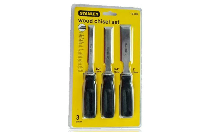 Bộ đục gỗ 3 cây Stanley 16-089