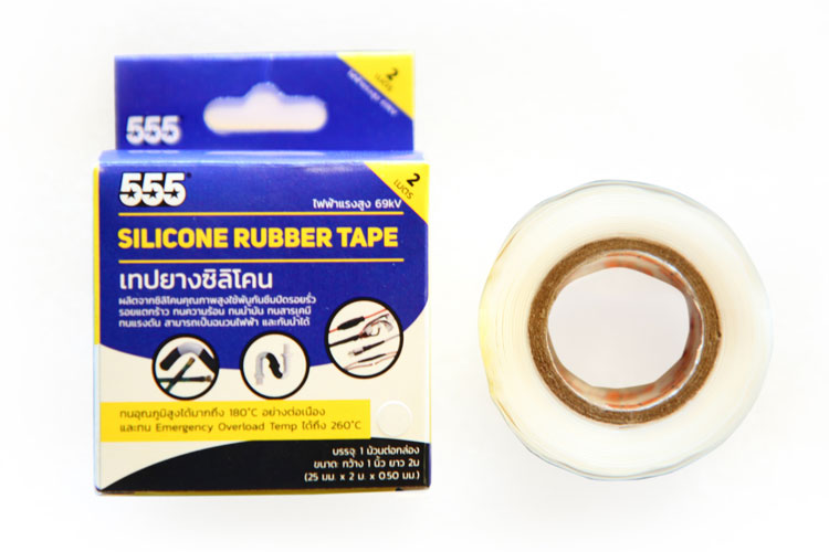 Băng keo nhựa trắng 25mmx2mx0.50mmx100R