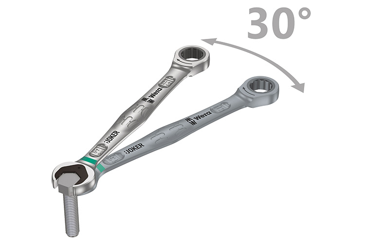 Cờ lê tròng cóc Joker 13x177mm Wera 05073273001