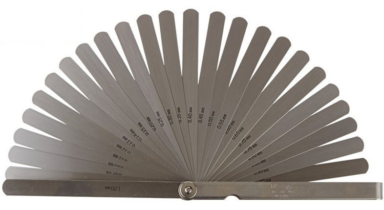 Dưỡng đo độ dày 0.05-1mm/ 20 lá/150mm Mitutoyo 184-304S