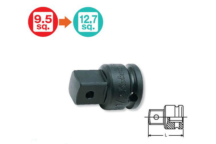 Đầu nối cần tuýp chịu lực 3/8