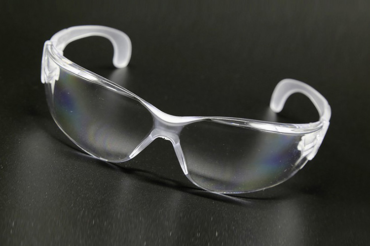 Box of 12 ProTape SM418 sporty, transparent goggles