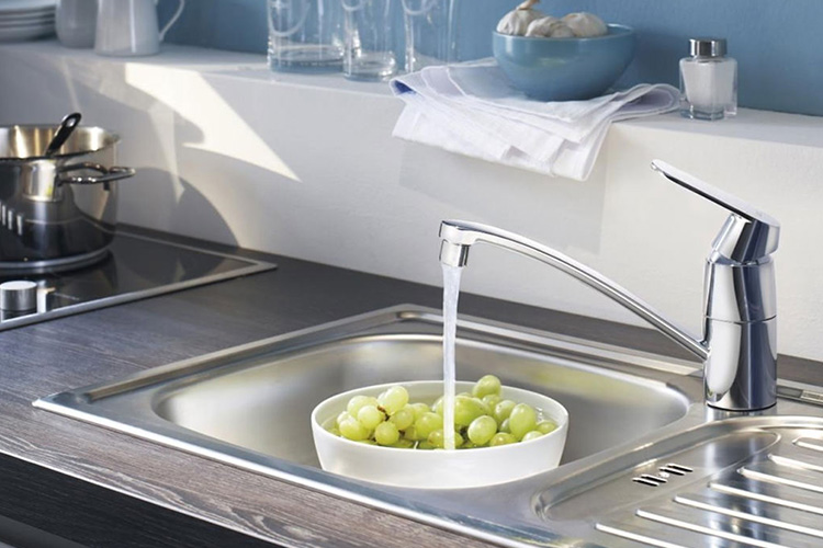 Vòi bếp nóng lạnh 162mm Eurosmart Cosmo GROHE 32842000