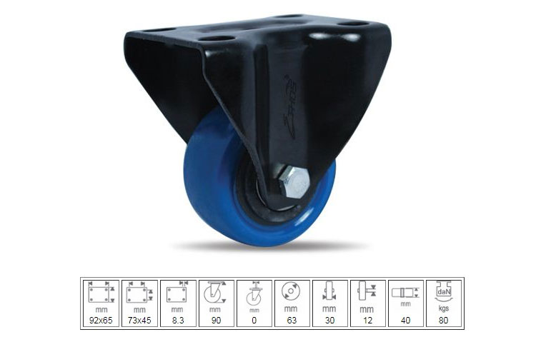 Bánh xe tải trọng nhẹ Ethos PU 262UBZ063P01