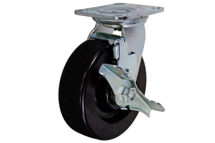 Ethos 494XHQ200P45 heavy-duty 490 series Phenolic heat-resistant wheels