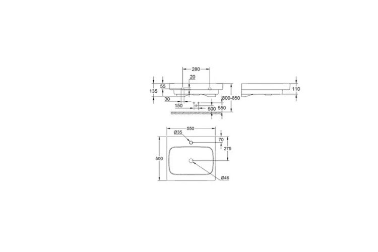Chậu rửa Projectline 55 GROHE 39318000