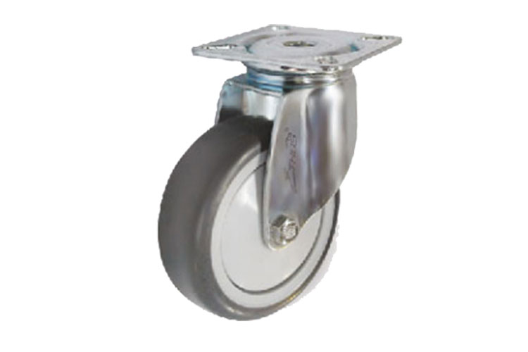 Bánh xe cao su tải trọng trung bình dòng 230 trục xoay Ethos 211TPE050P60