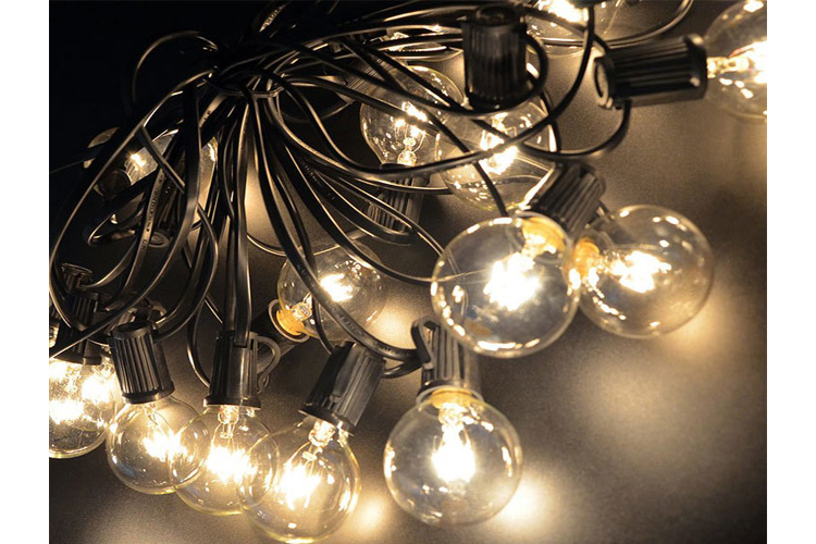 Dây đèn trang trí thả ngoài trời dài 8,7m Sundeed HB-g40-25-e12-20