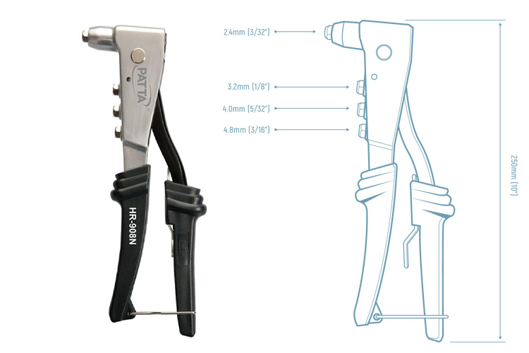 Patta HR-908N Rivet Gun