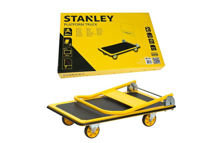 Xe đẩy hàng 4 bánh tải trọng 300kg Stanley PC528