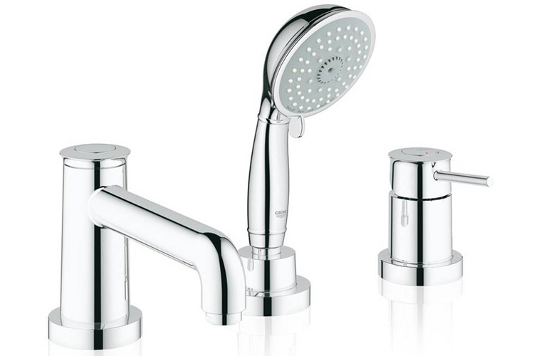 Vòi bồn tắm 3 lỗ BauClassic GROHE 25118000