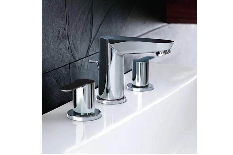 Vòi chậu nóng lạnh 3 lỗ BauEdge S-size GROHE 20197000