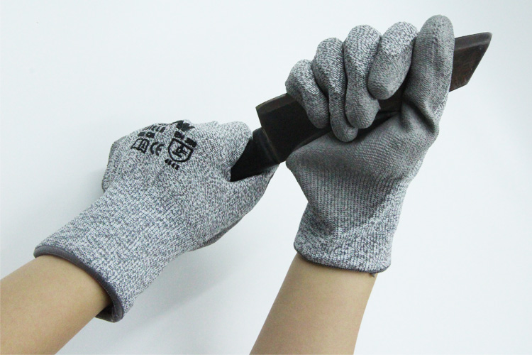 găng tay chống cắt MVW cấp độ 3 phủ PU lòng bàn tay MVW-CUTR-3L